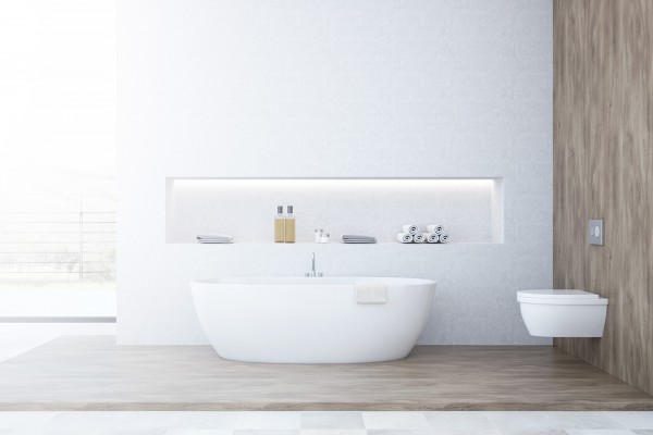Pose de plaques de plâtre pour rénovation de salle de bain à Lille